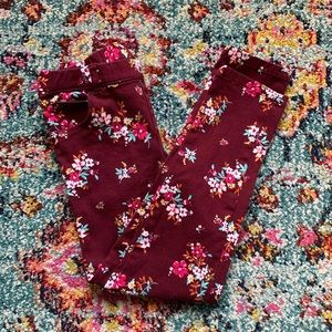 Carters - Floral pants.